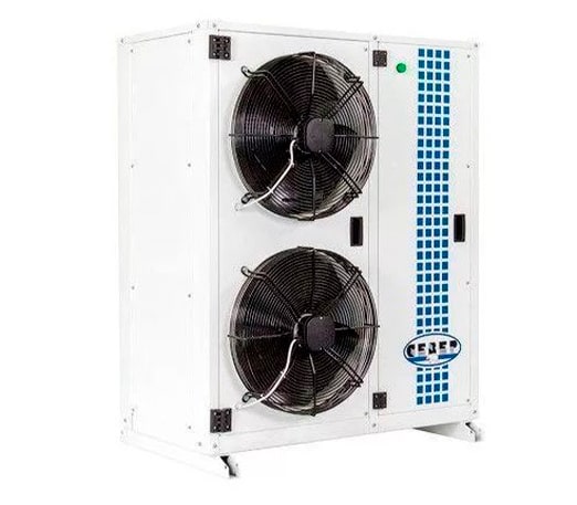 Компрессорно-конденсаторные блоки в кожухе на базе спиральных компрессоров