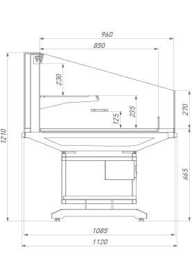 Вертикальные витрины