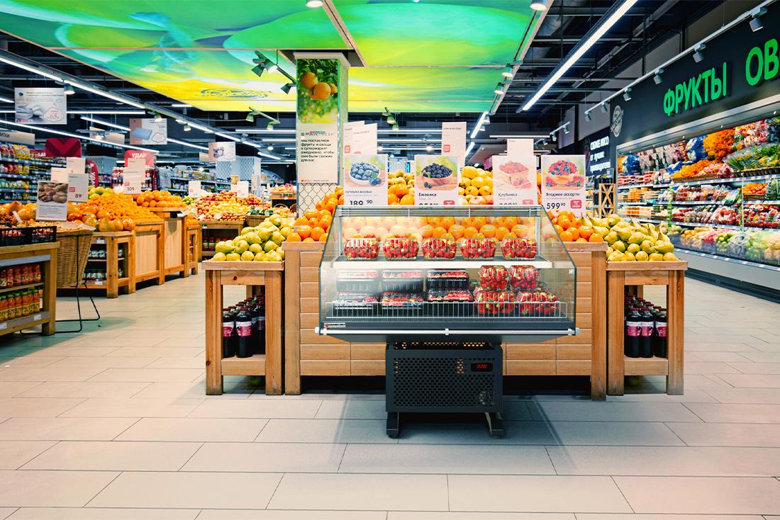 Вертикальные витрины