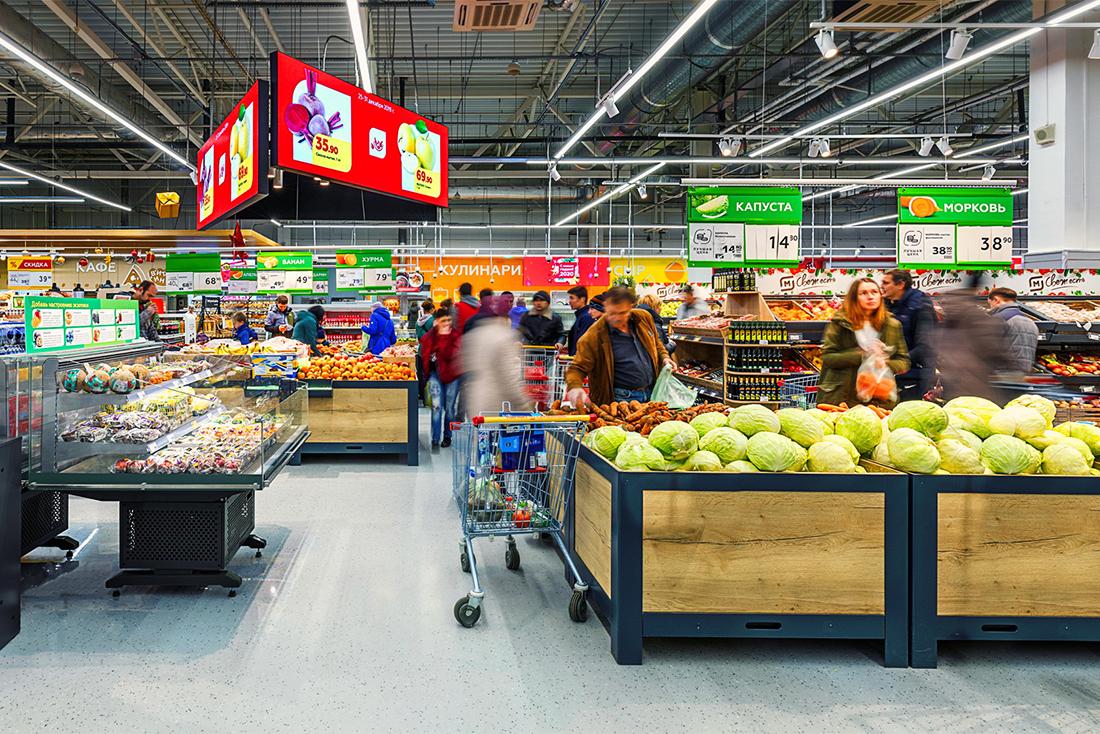 Вертикальные витрины