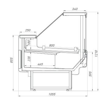 Вертикальные витрины