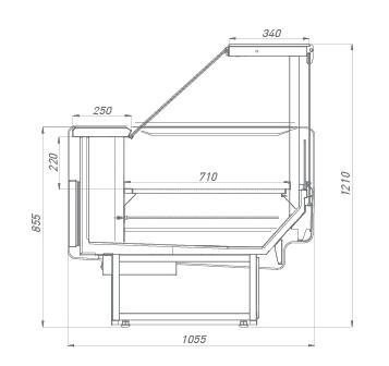 Вертикальные витрины