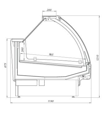 Вертикальные витрины