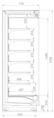 Вертикальные витрины
