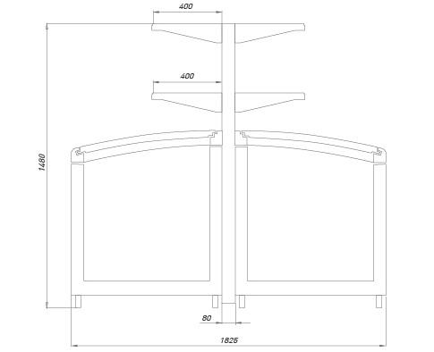 Вертикальные витрины