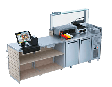 расчетный модуль food to go counter