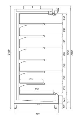 Вертикальные витрины