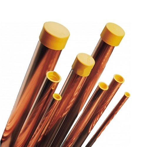 Труба медная (53,98 мм) 2 1/8" (в прутках по 3/5 м)