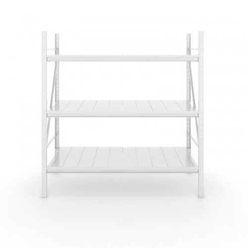 Стеллаж Нордика  грузовой легкий 2000х600х2000 мм, 3 уровня полок