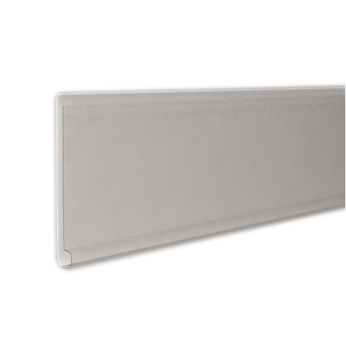 Ценникодержатель самоклей 1250 мм белый (39мм) Нордика