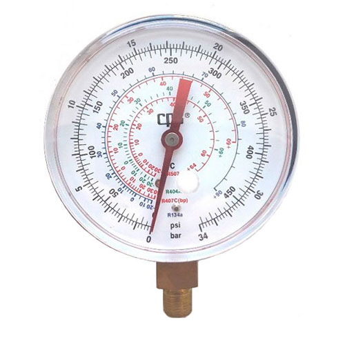 Манометр (80мм) R-134/404/407/507 RGKH