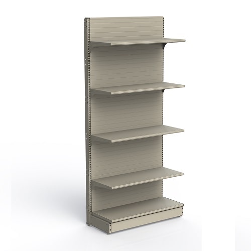 Стеллаж Нордика (50) прист.  1000х400х2250, полка 400 - 4 шт., ценники