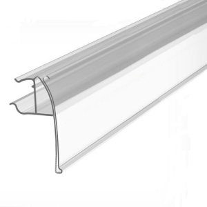 Ценникодержатель полочный FRW39 1000 мм прозрачный Нордика