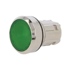 Переключатель кнопка 3SU1051-0AA40-0AA0 (зеленый с подсв.) с фиксац. Siemens