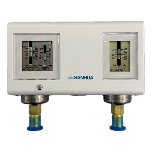 Реле давления PS15AAL-S01 сдвоенное, авт. возвр.