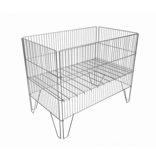 Корзина акционная 1000х600 мм, h780 мм, Нордика, набор С/З (Хром)