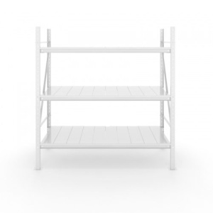 Стеллаж Нордика  грузовой легкий в линию 1000х600х2000 мм, 3 уровня полок