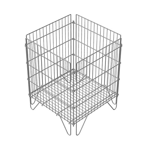 Корзина акционная 600х600 мм, h780 мм, Нордика, набор С/З (Хром)