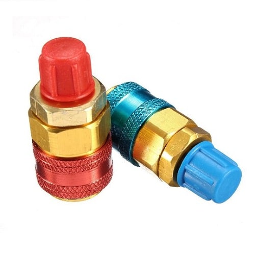 Муфта быстросъёмная компл. ВД-НД  1/4 SAE. внеш. рез. QС-12 прямые (Favorcool)