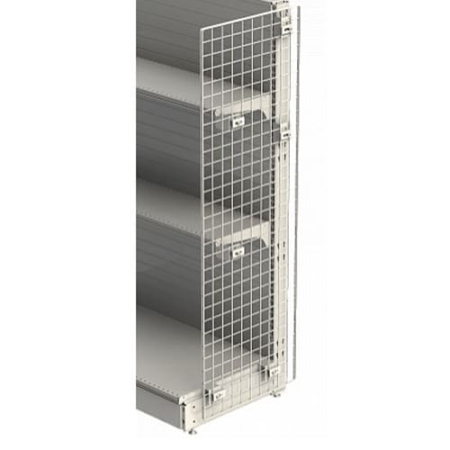 Панель торцевая сетчатая 550х1650 мм С/З Нордика