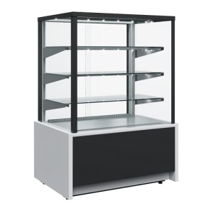 Витрина кондитерская Carboma ВХСв-0,9д Cube ЛЮКС ТЕХНО (0…+7)