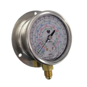 Манометр глицер. (60мм) R-22/404/134/407 ML60 38R4FP (07011022 подключение внизу)