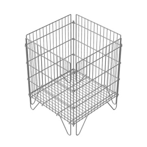 Корзина акционная 600х600 мм, h780 мм, Нордика, набор С/З (Хром)