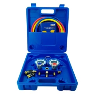 Станция манометрическая VDG-2-S1 68мм (электронные манометры) в кейсе