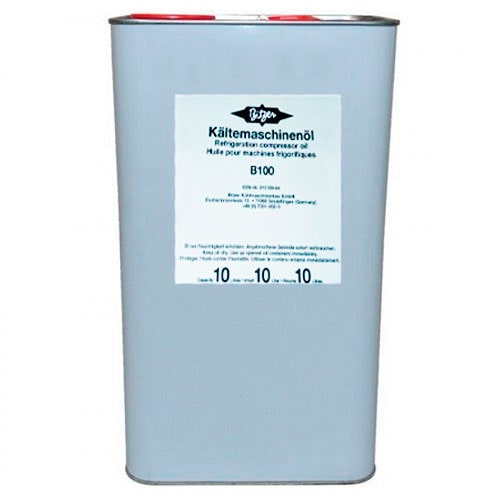 Масло Bitzer B 100 (10 л. синтетич./алкилбензольное) 91510904 (для винт.компр. на R22)