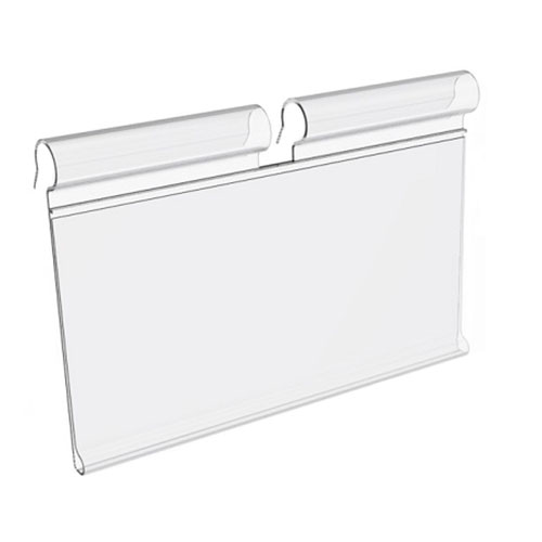 Ценникодержатель VH 39x60 мм для крючка, прозрачный